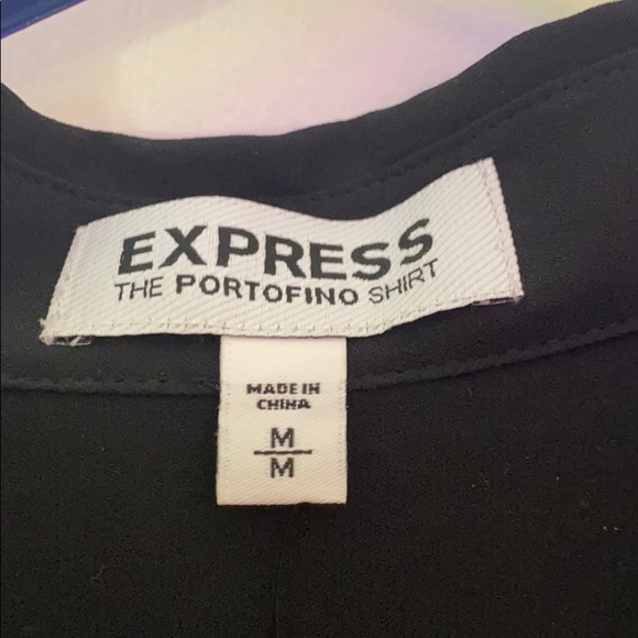 Black Blouse With Rhinestones - Picture 4 of 4